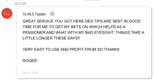 MLS Tipster testimonial desktop 8
