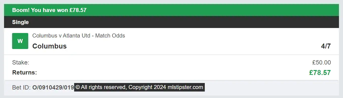 MLS Tipster - Winner 1 - 2024-02-24